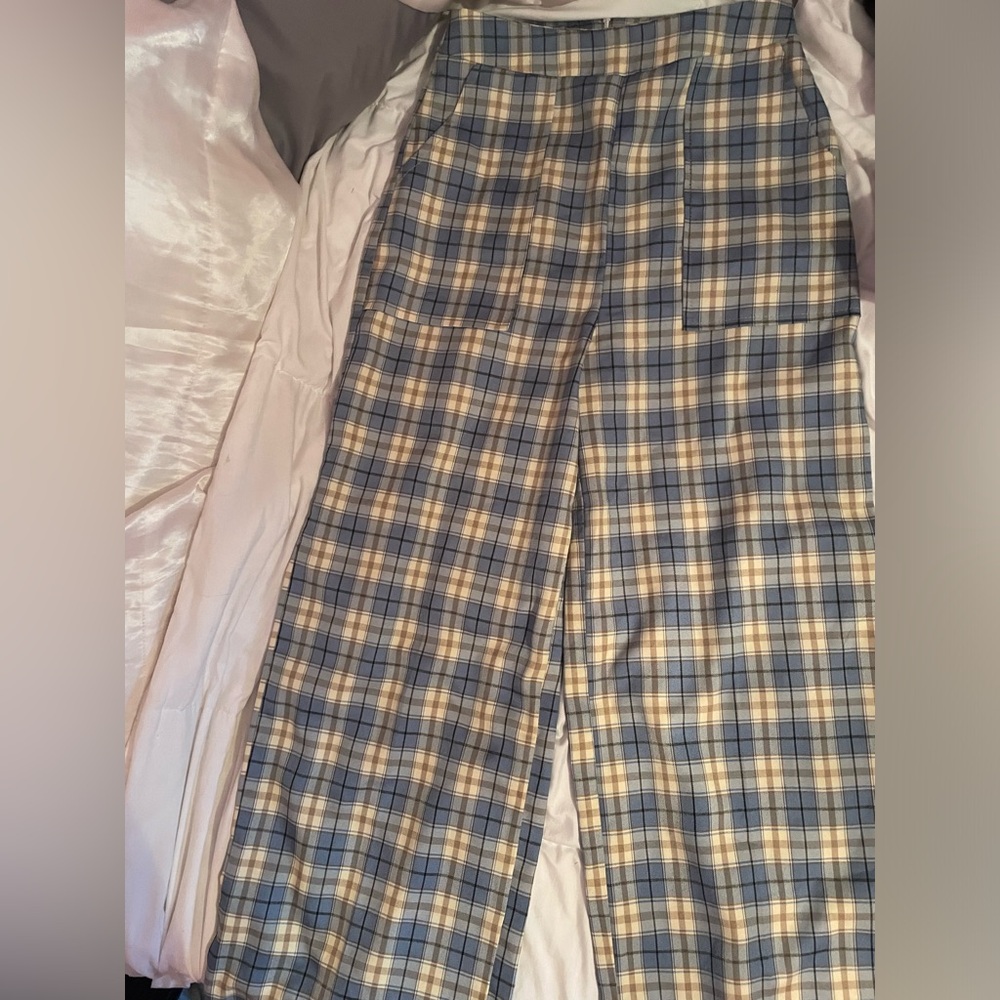 Plaid Trousers